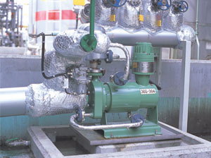 化工厂中的高熔点型泵