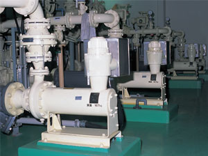 水处理工厂中的普通型泵（钛材泵壳及叶轮）